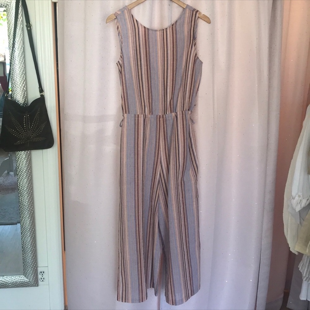Cotton/Linen/Blend Jumpsuit - Picture 9 of 9